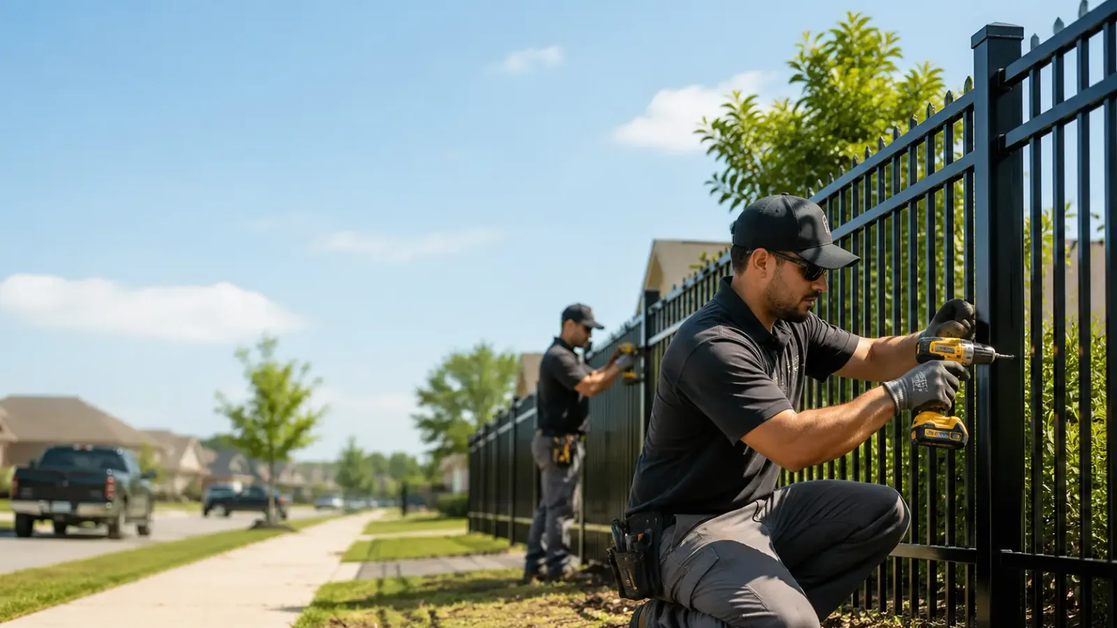 Metal Fence Installation in Snyder, TX